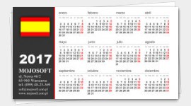 example business cards calendar
