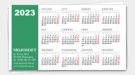 business cards calendars 2020