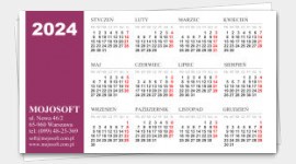 business cards calendars 2024