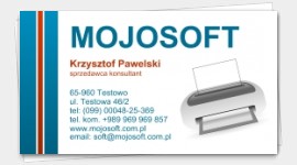 wzory wizytówek sieci