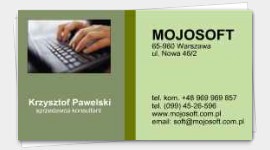 business cards Classically
