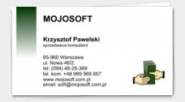 business card template