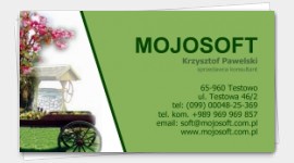 business cards Flowers