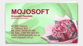 templates business cards Florist