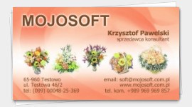 business cards Flowers