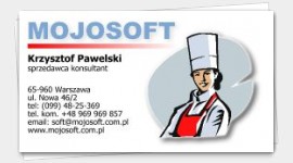 business cards Cooking