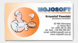 templates business cards Cooking