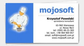 business cards Cooking