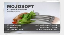 business cards Cooking