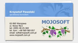 business cards Flowers