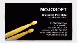 example business cards Music