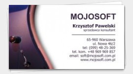 example business cards Music