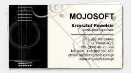 business card musician