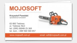 business card template