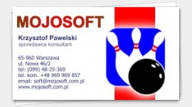 Fitness business card