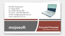 wizytówka wzór serwis komputerowy
