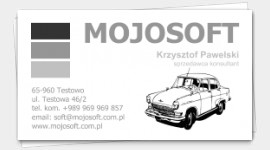 business card sample