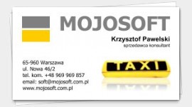 business cards taxi driver