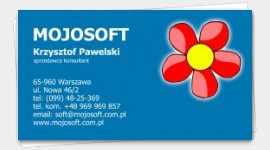 business card template