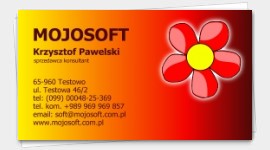 business cards Flowers