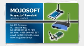 wizytówka wzór serwis komputerowy