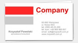 business card Elegant