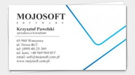 business card template