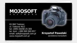 przykłady wizytówek fotograf