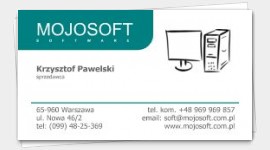 projekt wizytówki