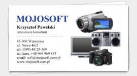 projekt wizytówki