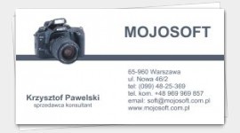 business cards Cameraman