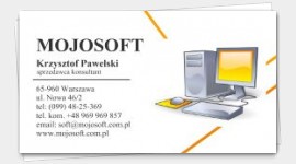 example business cards Computer Consultant