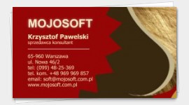wizytówka salony fryzjerskie